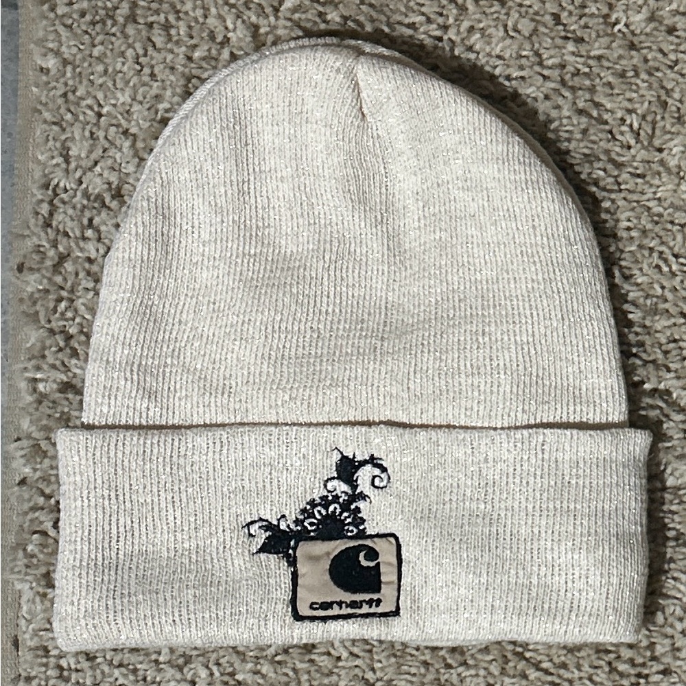 Carhartt Off-White Knit Beanie